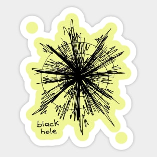 Black Hole Sticker